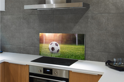 Kitchen Splashback Grass football Gateway