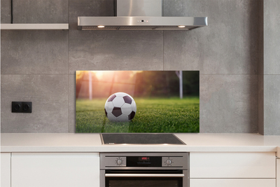 Kitchen Splashback Grass football Gateway