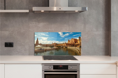 Kitchen Splashback Spain ancient architecture market