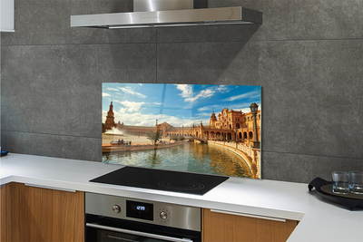 Kitchen Splashback Spain ancient architecture market