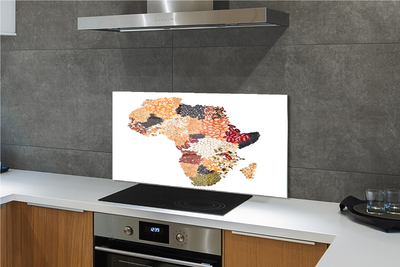 Kitchen Splashback spices map