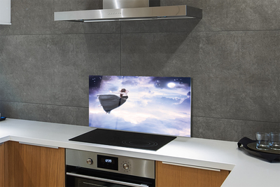 Kitchen Splashback Increase Fee sky clouds