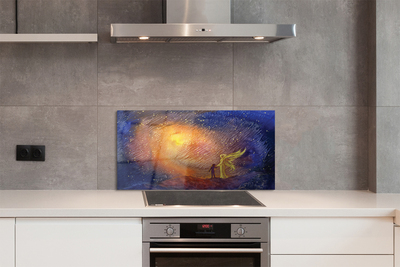 Kitchen Splashback man sky