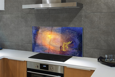 Kitchen Splashback man sky