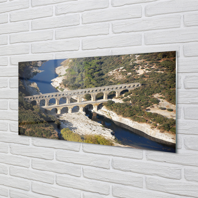 Kitchen Splashback Rome River Aqueduct