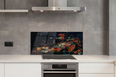 Kitchen Splashback Fruit Still Life