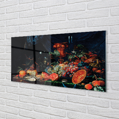 Kitchen Splashback Fruit Still Life