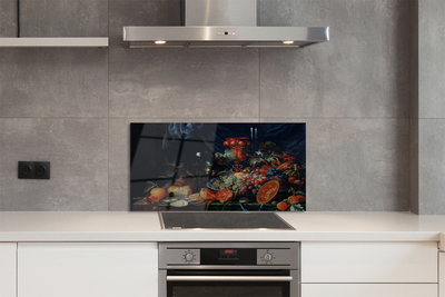 Kitchen Splashback Fruit Still Life