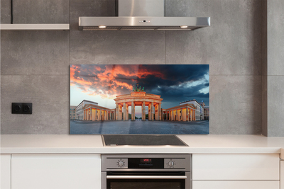 Kitchen Splashback Germany Brandenburg Gate