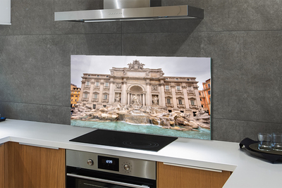 Kitchen Splashback Rome Fountain Basilica