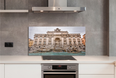 Kitchen Splashback Rome Fountain Basilica