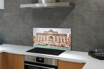 Kitchen Splashback Rome Fountain Basilica