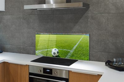 Kitchen Splashback Football stadium grass