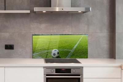 Kitchen Splashback Football stadium grass