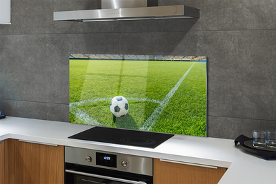 Kitchen Splashback Football stadium grass