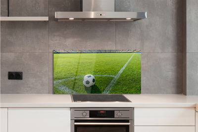 Kitchen Splashback Football stadium grass