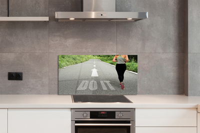 Kitchen Splashback woman route