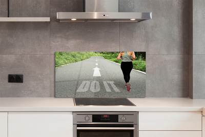 Kitchen Splashback woman route