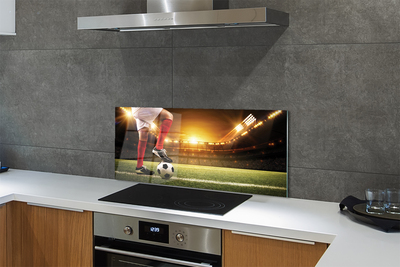 Kitchen Splashback Football stadium legs