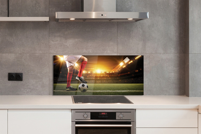 Kitchen Splashback Football stadium legs