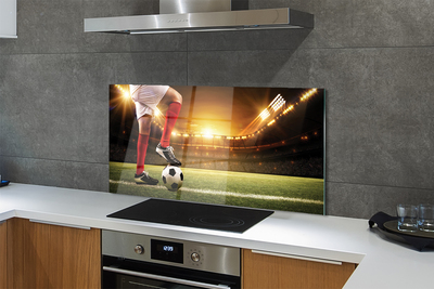 Kitchen Splashback Football stadium legs