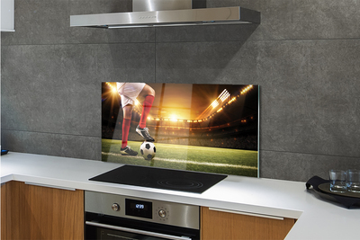 Kitchen Splashback Football stadium legs