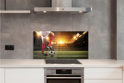 Kitchen Splashback Football stadium legs