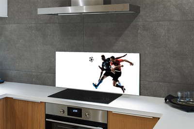 Kitchen Splashback Football Men