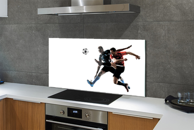 Kitchen Splashback Football Men