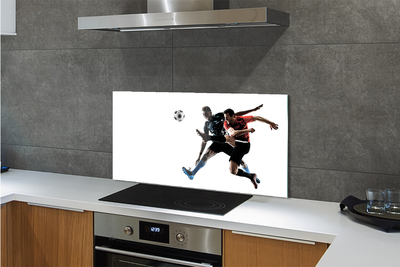 Kitchen Splashback Football Men