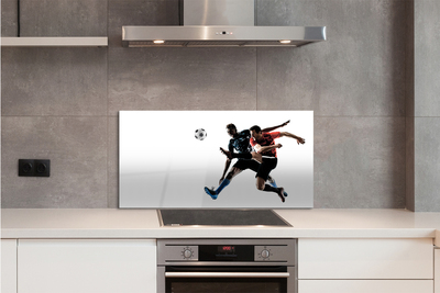 Kitchen Splashback Football Men