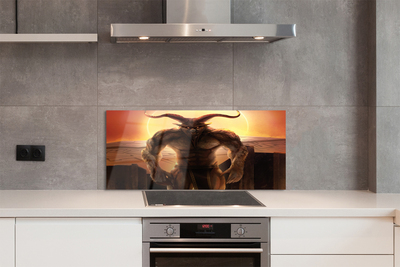 Kitchen Splashback Sunset form