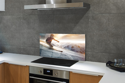 Kitchen Splashback man poles