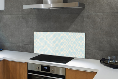 Kitchen Splashback geometric circles