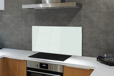 Kitchen Splashback geometric circles