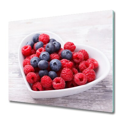 Worktop saver Raspberries blueberries