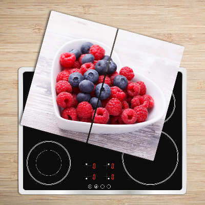 Worktop saver Raspberries blueberries