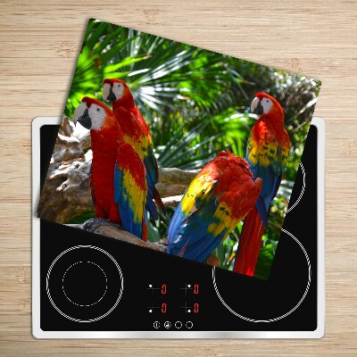 Worktop saver Macaws parrots