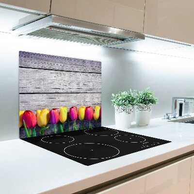 Worktop saver Tulips wood