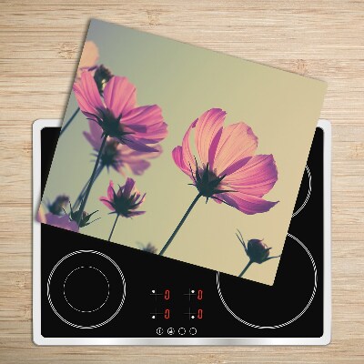 Worktop saver Pink flowers