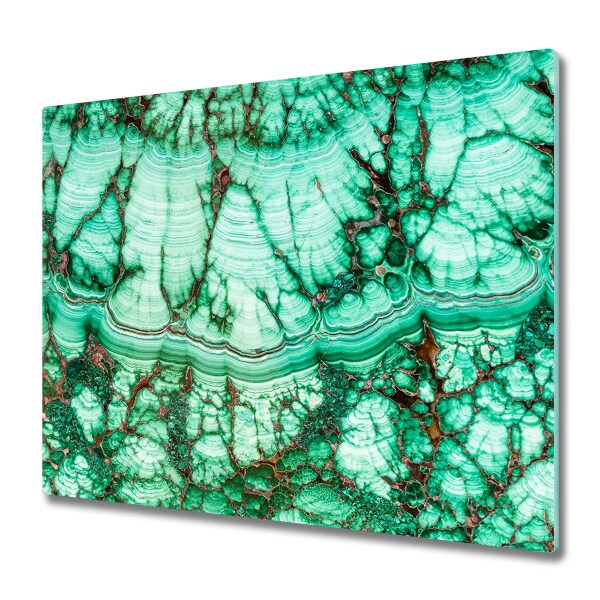 Worktop saver Malachite texture