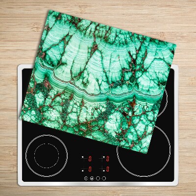 Worktop saver Malachite texture