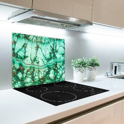 Worktop saver Malachite texture