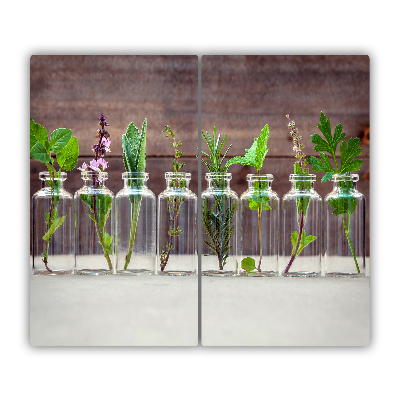 Worktop saver Plants in glasses