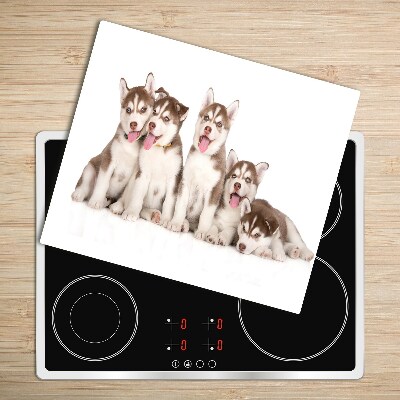 Worktop saver Husky puppy