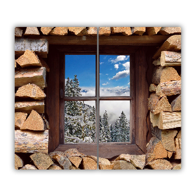 Worktop saver Winter window