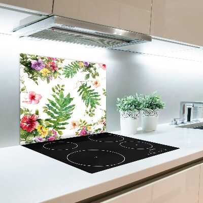 Worktop saver Flower pattern