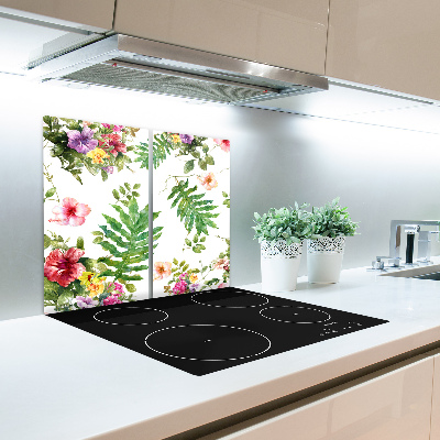 Worktop saver Flower pattern