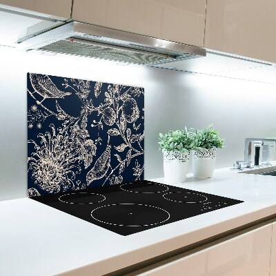 Worktop saver Flowers and birds