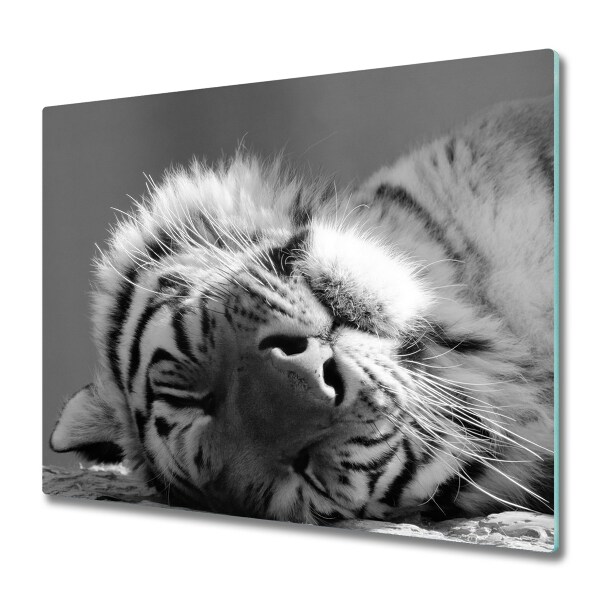 Worktop saver Sleeping tiger